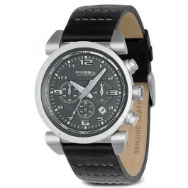 Bracelet de montre Fossil CH2494 Cuir Noir 22mm