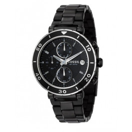 Bracelet de montre Fossil CH2579 Acier inoxydable Noir 20mm