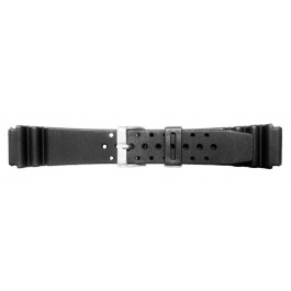 Bracelet de montre Universel DC20 Plastique Noir 20mm