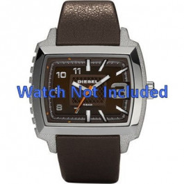 Diesel bracelet de montre DZ1364 Cuir Brun foncé 25mm