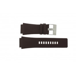 Bracelet de montre Diesel DZ1132 / NEW NUBUCK Cuir Brun 25mm