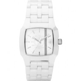 Bracelet de montre Diesel DZ1421 Céramique Blanc 27mm