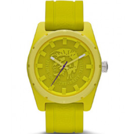 Bracelet de montre Diesel DZ1626 Silicone Jaune 24mm