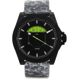Bracelet de montre Diesel DZ1658 Cuir Gris 28mm