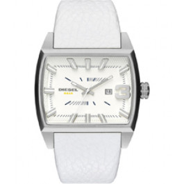Bracelet de montre Diesel DZ1705 Cuir Blanc 30mm