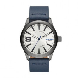 Bracelet de montre Diesel DZ1859 Cuir Bleu 24mm