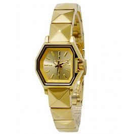 Bracelet de montre Diesel DZ5391 Acier inoxydable Plaqué or 10mm