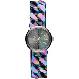Bracelet de montre (Combinaison bracelet + cas) Diesel DZ5468 Acier inoxydable Multicolore 18mm