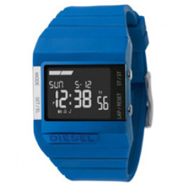 Bracelet de montre Diesel DZ7134 Silicone Bleu 23mm