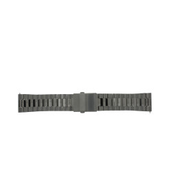 Bracelet de montre Diesel DZT2004 Acier inoxydable Gris anthracite 24mm