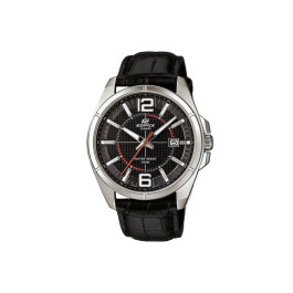 Bracelet de montre Casio EFR-101L-1AV / 10454102 Cuir Noir 20mm