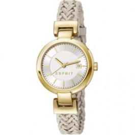 Esprit bracelet de montre ES107632.009 Cuir Beige 10mm