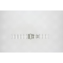 Bracelet de montre Fossil ES2603 / ES2609 Plastique Transparant 18mm