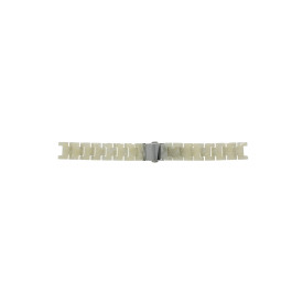 Bracelet de montre Fossil ES2670 Plastique Beige 7mm