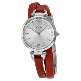 Bracelet de montre Fossil ES3157 Cuir Rouge 8mm