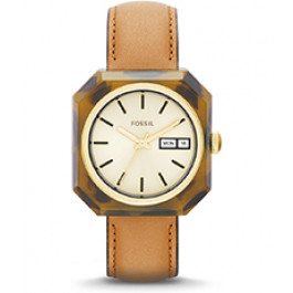 Bracelet de montre Fossil ES3540 Cuir Brun 18mm