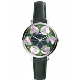 Bracelet de montre Fossil ES3903 Cuir Vert 14mm