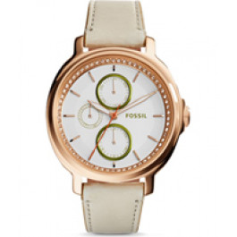 Bracelet de montre Fossil ES3930 Cuir Beige 18mm