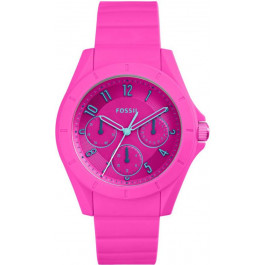 Bracelet de montre (Combinaison bracelet + cas) Fossil ES4065 Silicone Rose 18mm