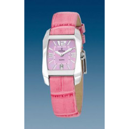 Bracelet de montre Festina F16137-8 / F16137-9 Cuir Rose 16mm