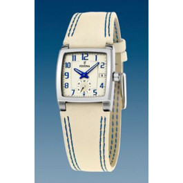 Bracelet de montre Festina F16181-E Cuir Beige