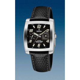 Bracelet de montre Festina F16182-B Cuir Noir 22mm