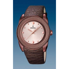 Bracelet de montre Festina F16591-C Cuir Brun 24mm