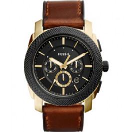 Bracelet de montre Fossil FS5322 Cuir Brun 24mm