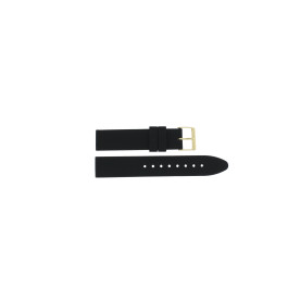 Bracelet de montre Guess GW0004L1 / W0004L1 / Nova Silicone Noir 18mm