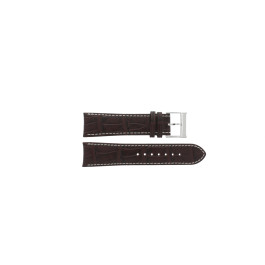 Bracelet de montre Hamilton H690327107 / H690.327.107 Cuir Brun 23mm