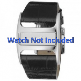 Bracelet de montre DKNY NY4179 Cuir Noir 29mm