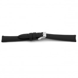 Bracelet de montre Universel H146 Cuir Noir 22mm