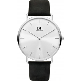 Bracelet de montre Danish Design IQ12Q1244 / IV12Q742 / IV13Q742 Cuir Noir 20mm