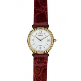 Bracelet de montre Jaguar J601-1 / J601-7 Cuir Bordeaux 14mm