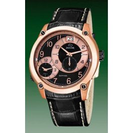 Bracelet de montre Jaguar J631-3 / J635-1 Cuir Noir 24mm