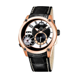 Bracelet de montre Jaguar J631-2 / J631-3 Cuir Noir 24mm