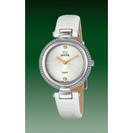 Bracelet de montre Jaguar J832-1 Cuir Blanc