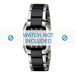 Jacques Lemans bracelet de montre 1-1754A Céramique Bicolore