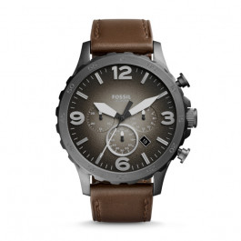 Bracelet de montre Fossil JR1424 / 134xxxx / 25xxxx Cuir Brun 24mm