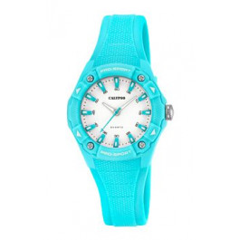 Bracelet de montre Calypso K5675-2 Plastique Turquoise 16mm