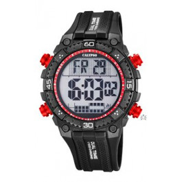 Bracelet de montre Calypso K5701-6 Plastique Noir 18mm