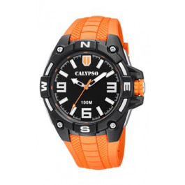 Bracelet de montre Calypso K5761-3 Silicone Orange 22mm