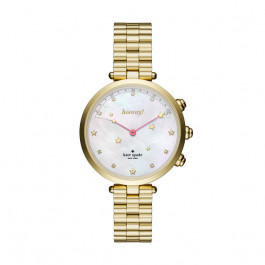 Bracelet de montre Montre intelligente Kate Spade New York KST23200 Acier Plaqué or 12mm