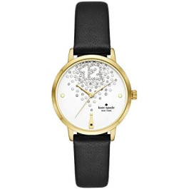 Bracelet de montre Kate Spade New York KSW9043 Cuir Noir 16mm