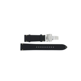 Bracelet de montre Seiko SPB209J1.6R35-00E0 Cuir Noir 20mm