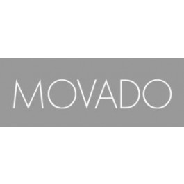 Bracelet de montre Movado 84.G4.875.3801676 / CAL-18/14-WHI / Loc VIM-81 Cuir Blanc crème / Beige 15mm