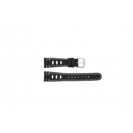 Bracelet de montre Lorus 19x14 Cuir Noir 19mm