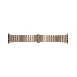 Apple (modèle de remplacement) bracelet de montre LS-AB-107 Métal Or (rosée) 42mm 