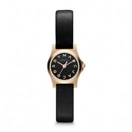 Bracelet de montre Marc by Marc Jacobs MBM1240 Cuir Noir 10mm
