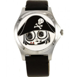 Bracelet de montre Marc by Marc Jacobs MBM2041 Cuir Noir 22mm